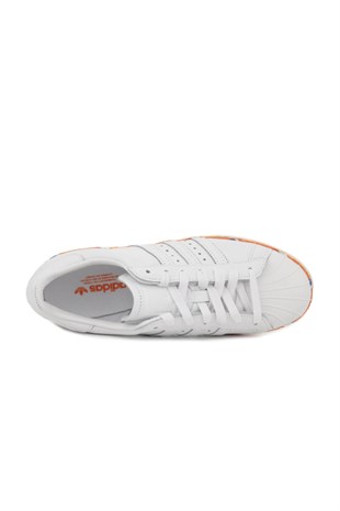 Adidas Superstar New Bold Sneakers Bayan Beyaz Spor Ayakkabı AQ0872