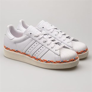 Adidas Superstar New Bold Sneakers Bayan Beyaz Spor Ayakkabı AQ0872
