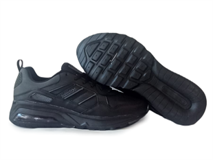 Kinetix Pagol PU Air Max Full Siyah Erkek Günlük Spor Ayakkabı v1