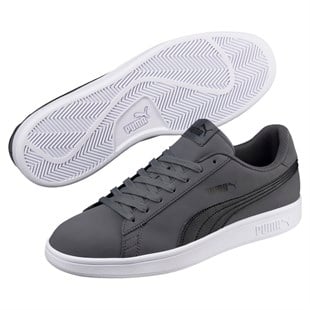 Puma Smash V2 Sneaker Gri Siyah Erkek Günlük Spor Ayakkabı 365160-08